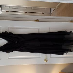 Women's formal little black dress